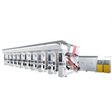 ZXAY-C系列電腦套色凹版印刷機 可選配：三電機、七電機