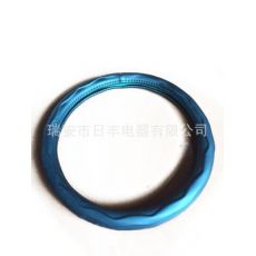 100%純硅膠內圈，真皮汽車方向盤套